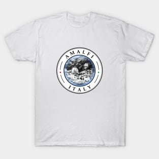 Amalfi Italy - circular design 2 T-Shirt